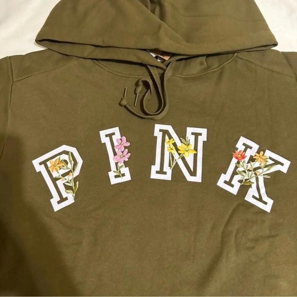 PINK Victoria secret hoodie and short set - Picture 4 of 7